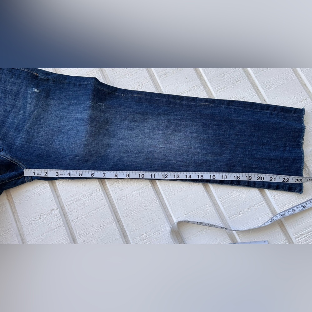 DL 1961 Mara Straight Mid‎ Rise Instasculpt Ankle Jeans Size 30 - Picture 11 of 12